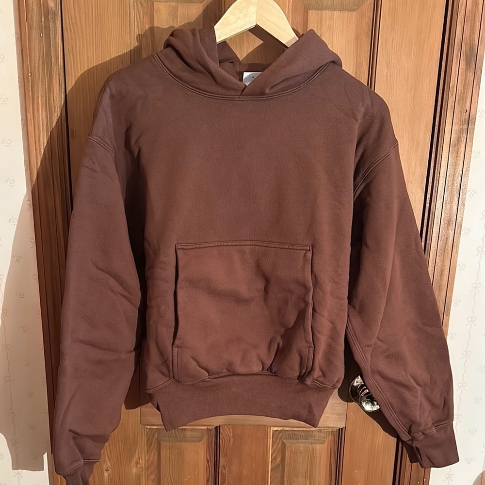 Yzy Gap Perfect Hoodie Brown Size Small